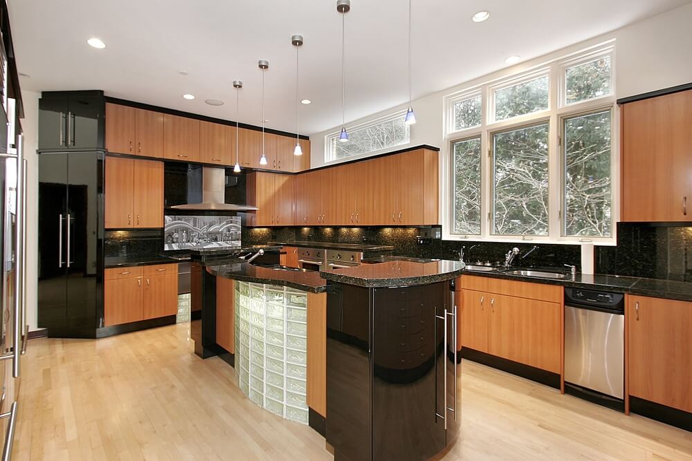 43 "New and Spacious" Light Wood Custom Kitchen Designs