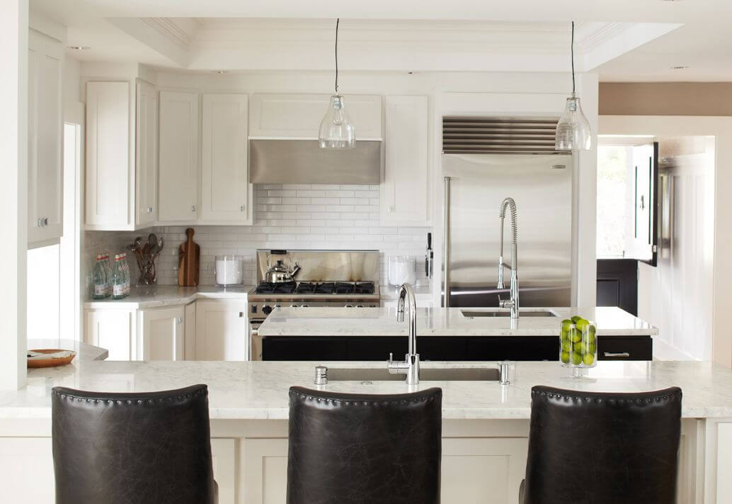 kitchen design grey and white