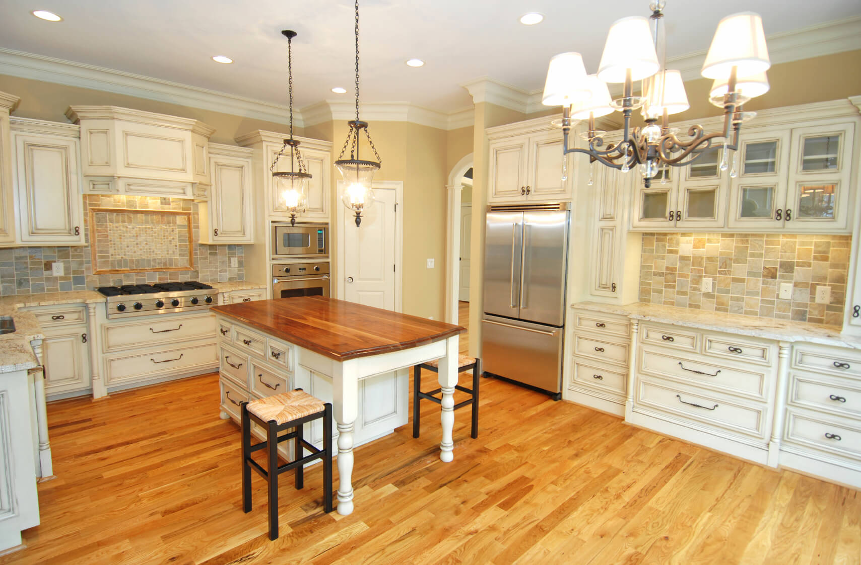 cutting-edge white kitchen