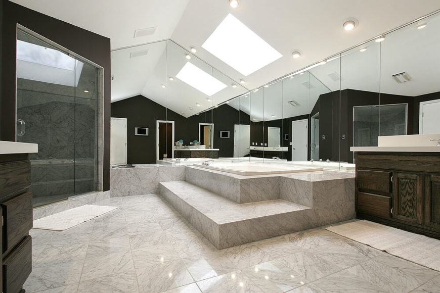 Master Bathroom Huge 50 beautifully lit bathrooms with skylights (pictures) Master Bathroom Huge 50 beautifully lit bathrooms with skylights (pictures)