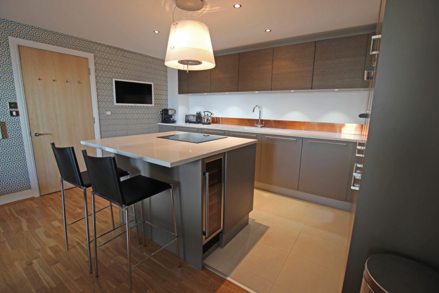 Kitchen Space Between Island And Cabinets Domestic Kitchen Space Between Island And Cabinets Domestic