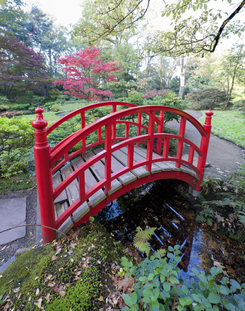 Unique Garden Bridge Pictures for Simple Design