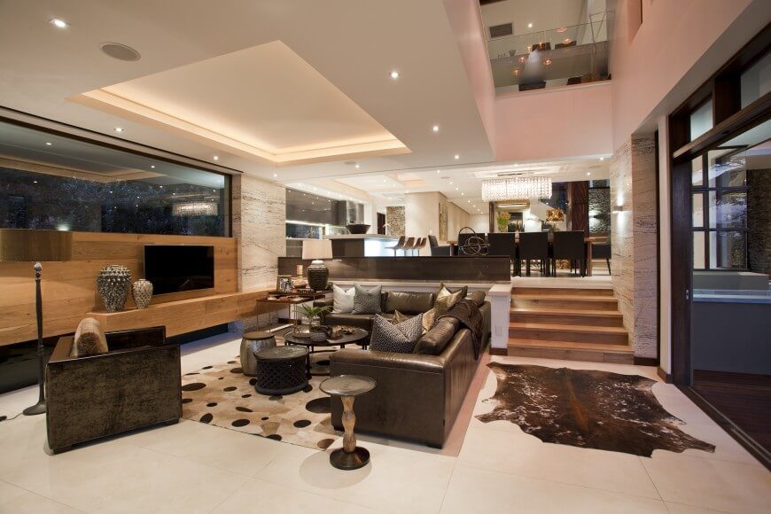 45 Enviable Living Room Designs by Featured Design Partners ... With an open floor plan, this living room sits on a lover level than the 45 Enviable Living Room Designs by Featured Design Partners ... With an open floor plan, this living room sits on a lover level than the