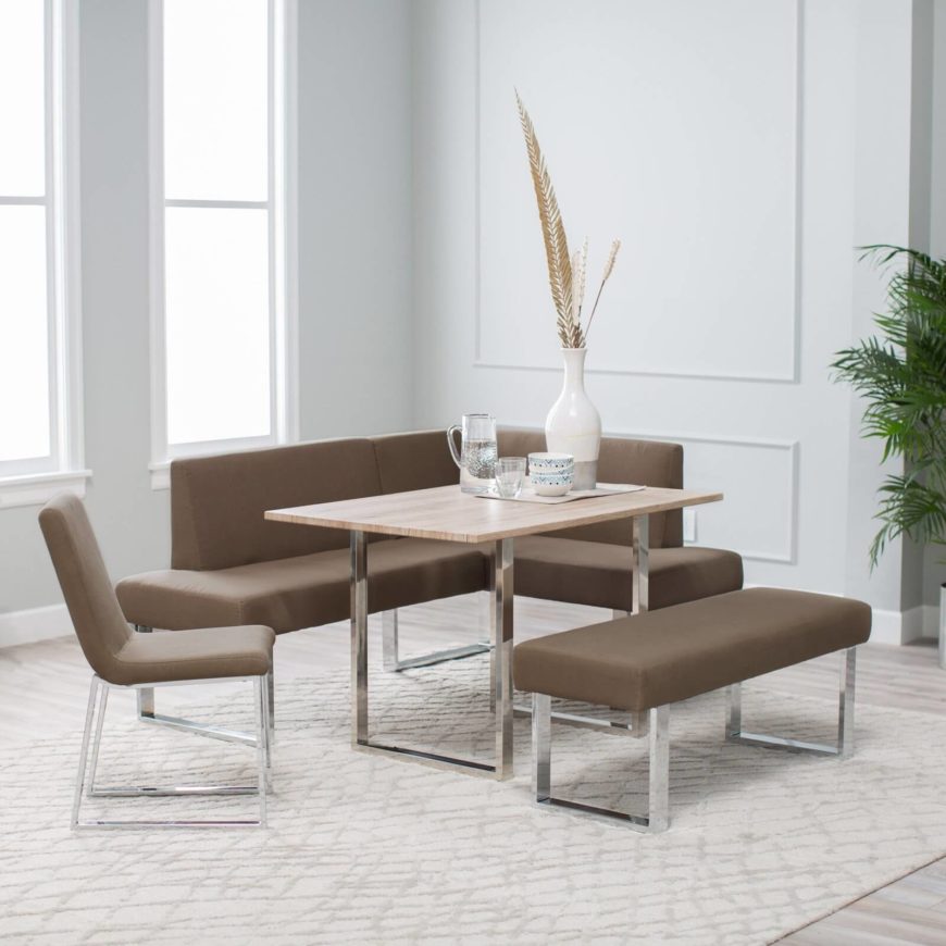 Top 16 Types of Corner Dining Sets (PICTURES)