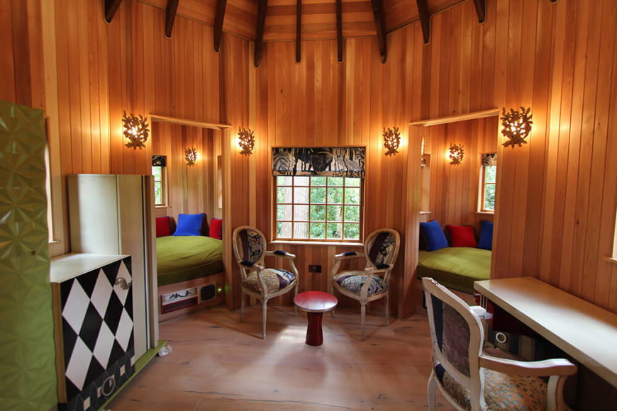 Custom Fantasy Treehouses At the Water's Edge by Blue Forest