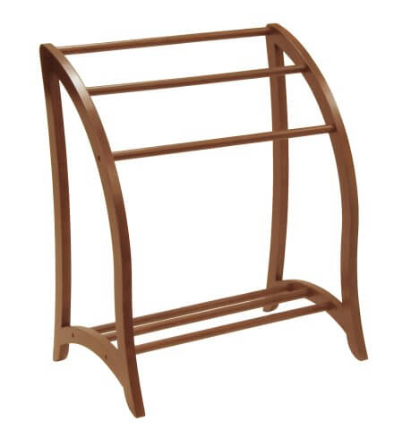 Curved Wooden 3-Bar Quilt Stand Curved Wooden 3-Bar Quilt Stand