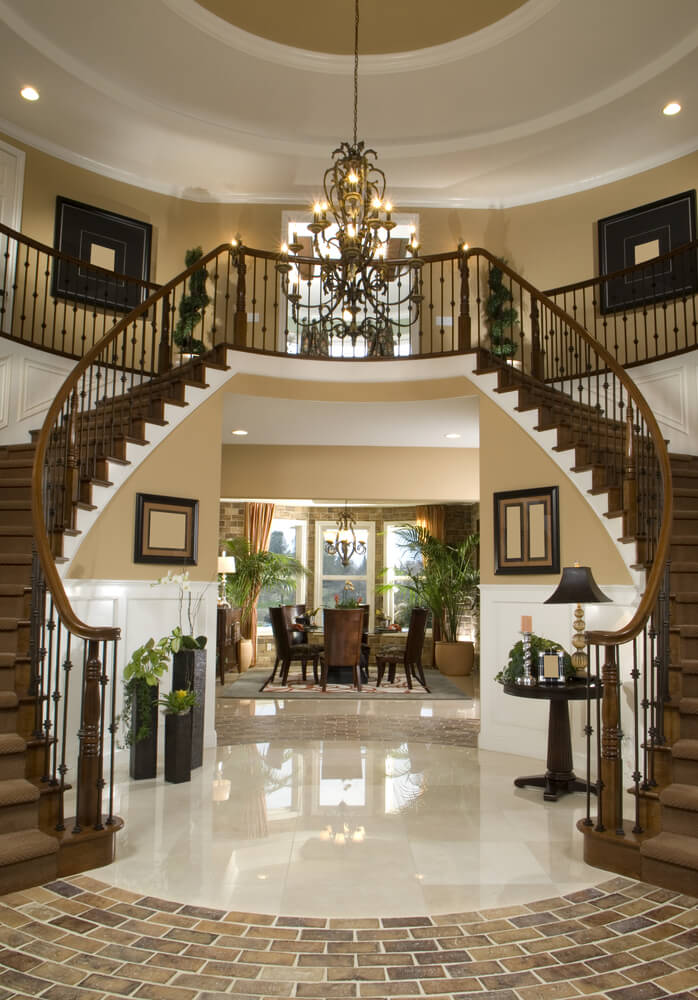 45 Custom Luxury Foyer Interior Designs