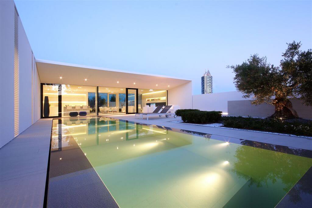 jesolo lido pool villa custom home design by jm architecture