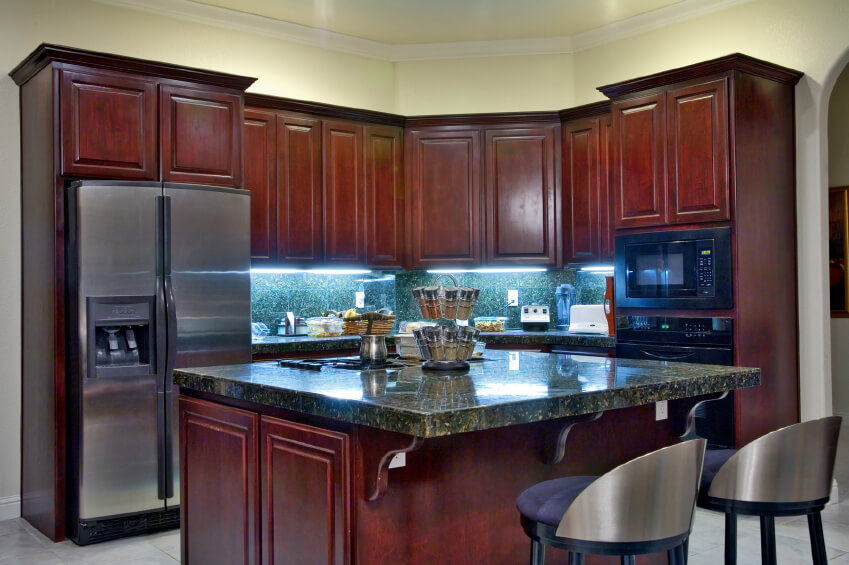 52 dark kitchens with dark wood and black kitchen cabinets