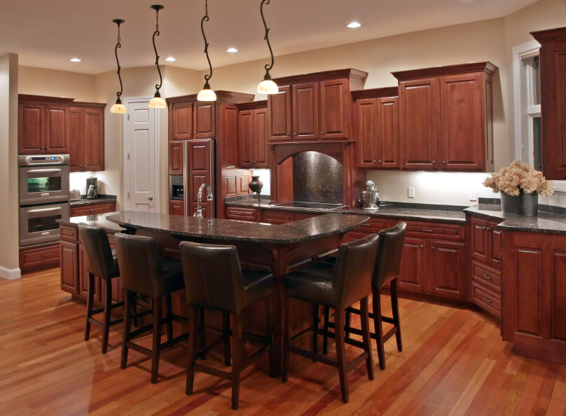 52 dark kitchens with dark wood and black kitchen cabinets