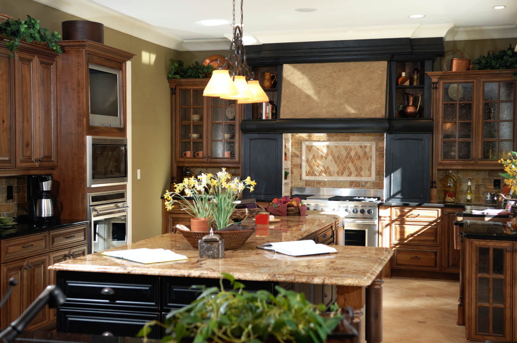 52 Dark Kitchens with Dark Wood and Black Kitchen Cabinets