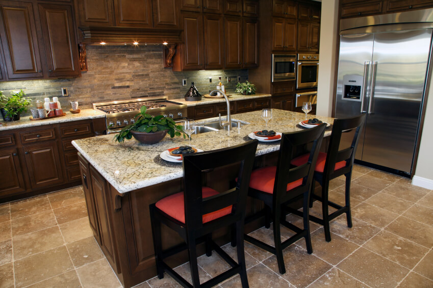 52 dark kitchens with dark wood and black kitchen cabinets
