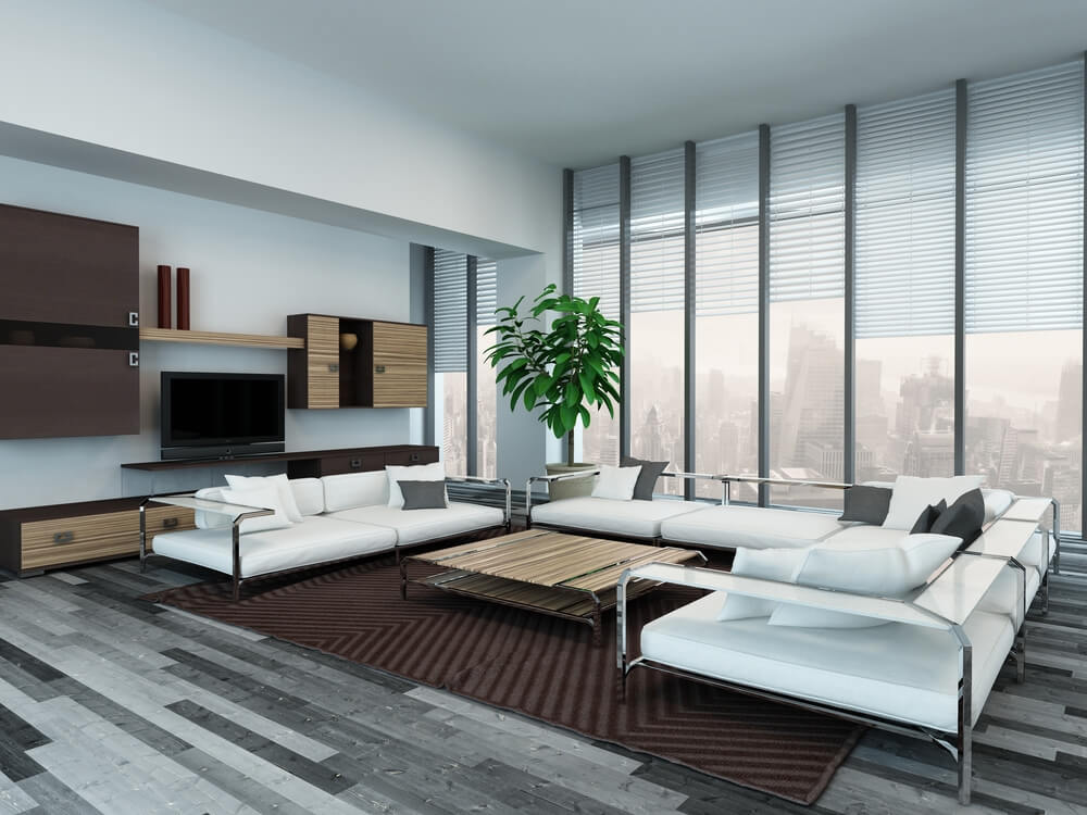 ultra modern living room