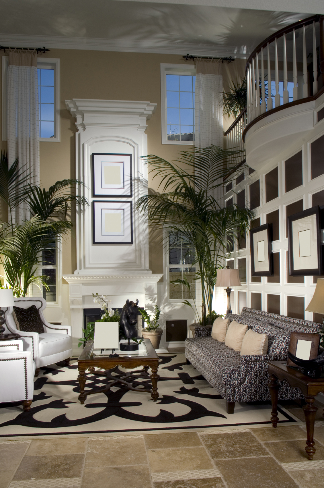 54 Living Rooms With Soaring 2 Story Cathedral Ceilings