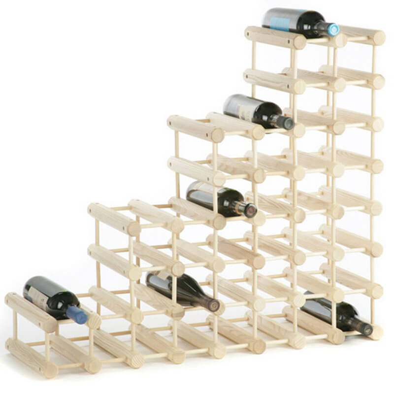 types of wine racks