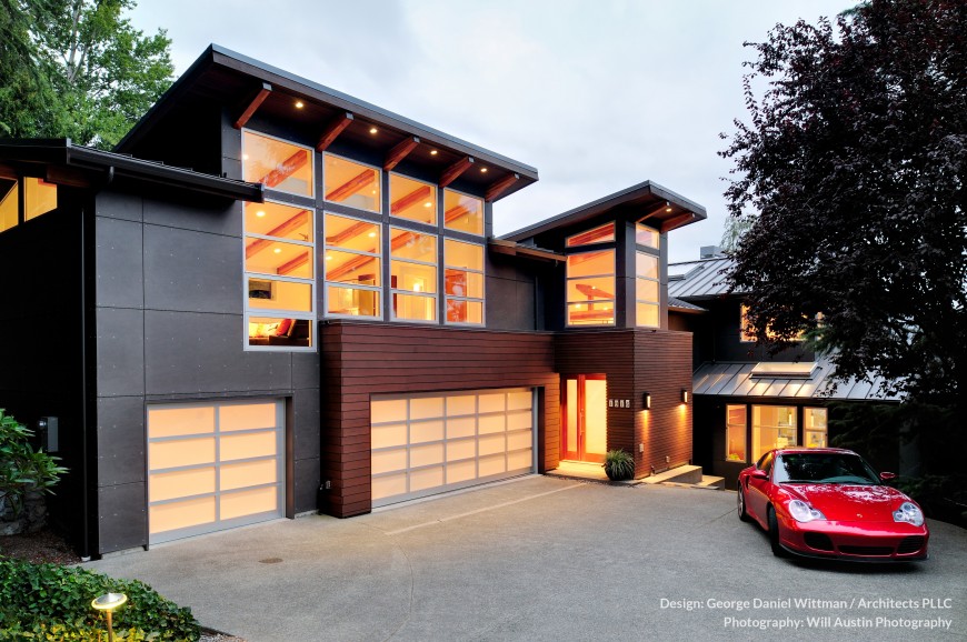 Modern Westcoast Waterfront Home Design (Mercer Island)  Stunning Waterfront Mercer Island Residence By George Daniel Wittman  Architects