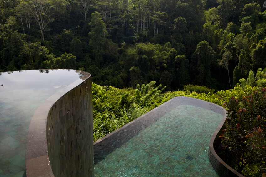 Infinity Pool Designs infinity pool and full moon at bilila lodge kempinski in tanzanias serengeti national park This Gorgeous Example Is Simply A Work Of Art The Pool Has Two Separate Swimming Infinity Pool Designs corner detail of this fantastic infinity edge pool with a black glass mosaic tile interior finish This Gorgeous Example Is Simply A Work Of Art The Pool Has Two Separate Swimming