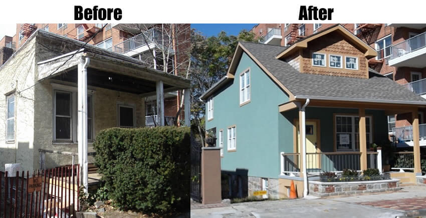 Dramatic Urban Home Renovation by Frank-John Limiero