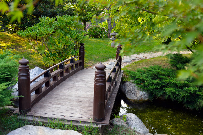 49 Backyard Garden Bridge Ideas And Designs Photos