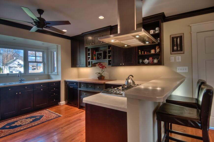 23 gorgeous g shaped kitchen designs (images)
