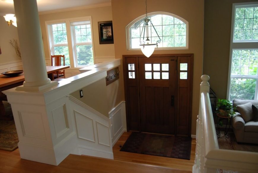 33 Foyers With Wainscoting
