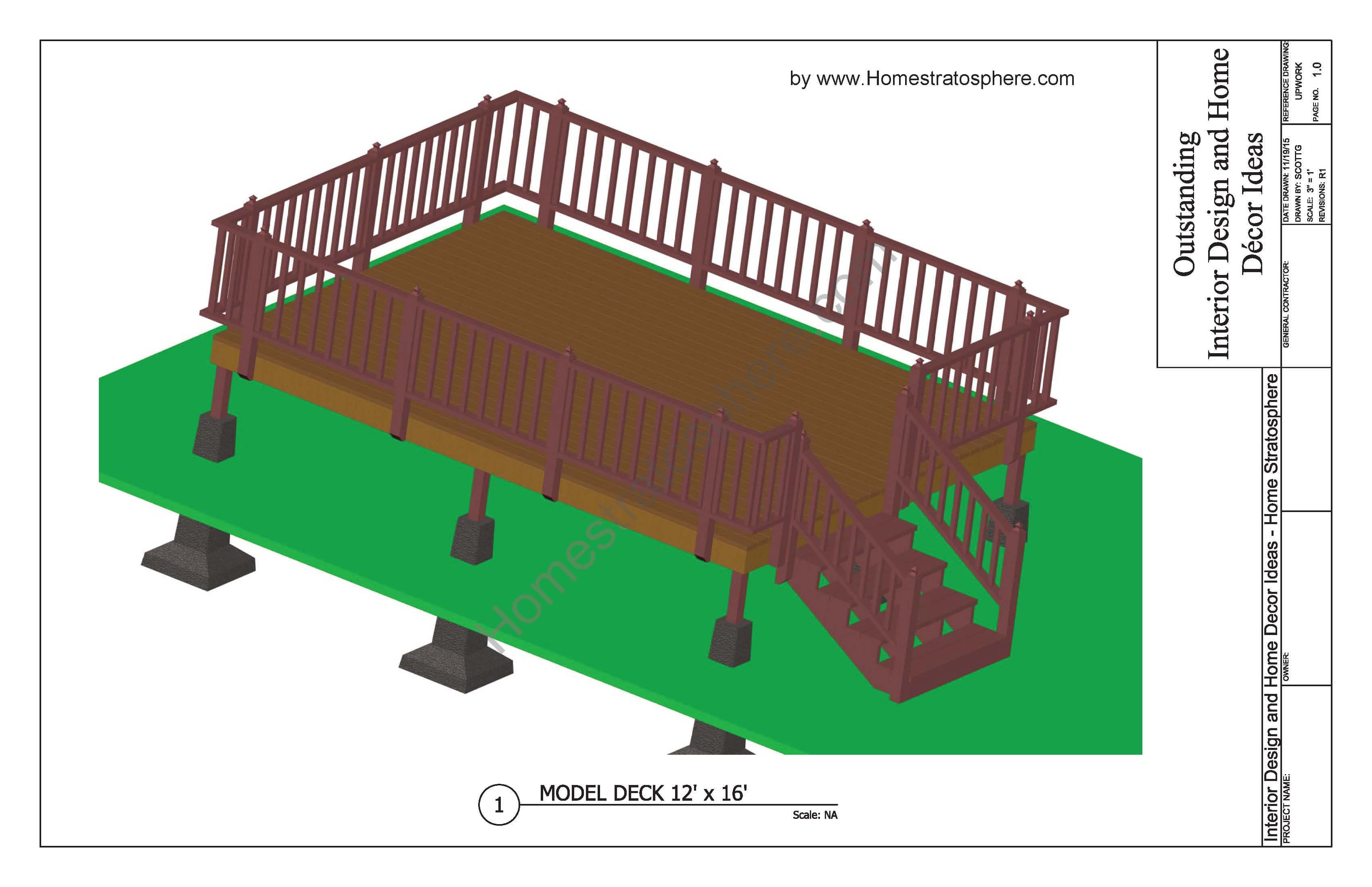 Free Deck Plans and Blueprints Online (with PDF Downloads)