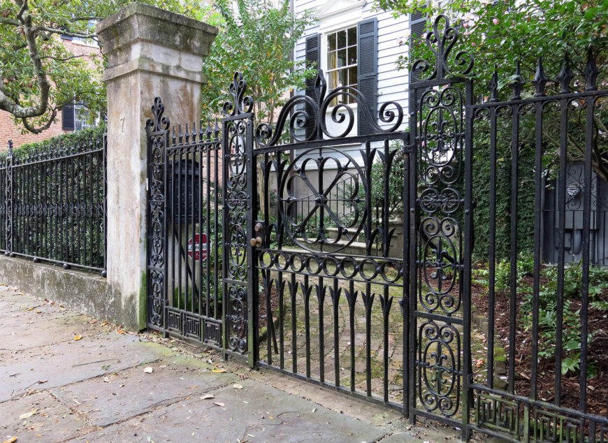 32 Elegant Wrought Iron Fence Ideas And Designs   32 Wrought Iron Fences Spencermeans Flickr 870x634 